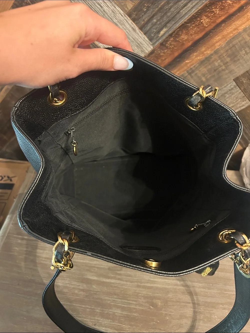 Vintage Chanel Triple CC Shoulder Bag